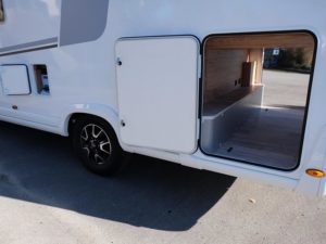 Pilote P650C rear storage