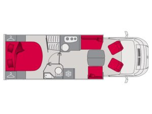 Pilote P740FC layout