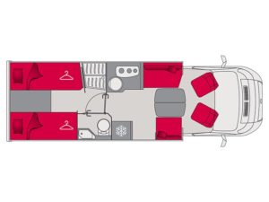 Pilote P740FGJ layout