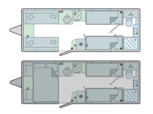 Bailey Unicorn V Cadiz layout