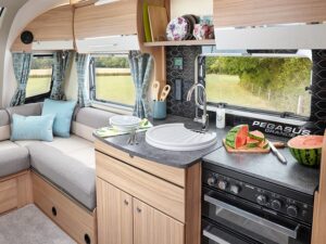 Bailey Pegasus Grande SE Brindisi kitchen