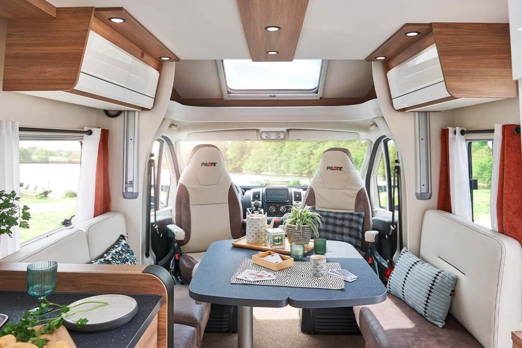 Low-profile Pilote Motorhomes