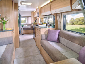 Bailey Pegasus Grande SE Ancona caravan interior